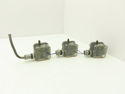 Krom Schroder DG50T Air/Gas Pressure Switch 8.5psi 1-20 In-Wc  Lot of 3