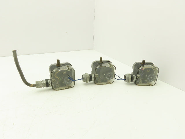 Krom Schroder DG50T Air/Gas Pressure Switch 8.5psi 1-20 In-Wc  Lot of 3