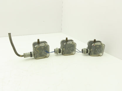 Krom Schroder DG50T Air/Gas Pressure Switch 8.5psi 1-20 In-Wc  Lot of 3