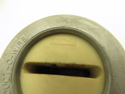 Duct-o-Wire Flat Cable Connector & Bushing Assembly Festoon 1.75" Lot of 6