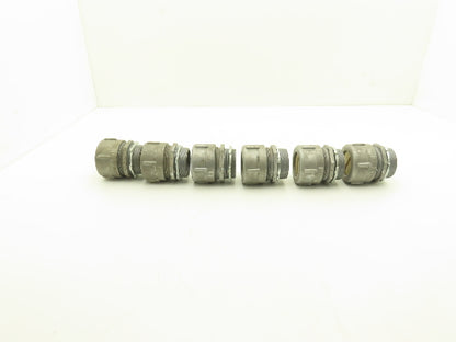 Duct-o-Wire Flat Cable Connector & Bushing Assembly Festoon 1.75" Lot of 6
