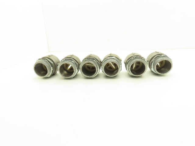 Duct-o-Wire Flat Cable Connector & Bushing Assembly Festoon 1.75" Lot of 6