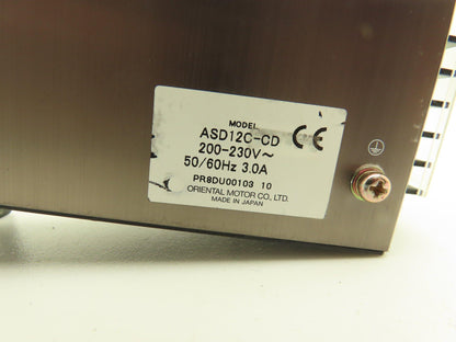 Oriental Motor Co. ASD12C-CD Vexta Servo AC Drive 230V 1Ph Style S1