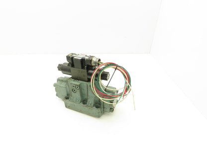 Nachi DSS-G06-C5-R-C115-E21 Hydraulic Directional Solenoid Valve 115V DG5S Base