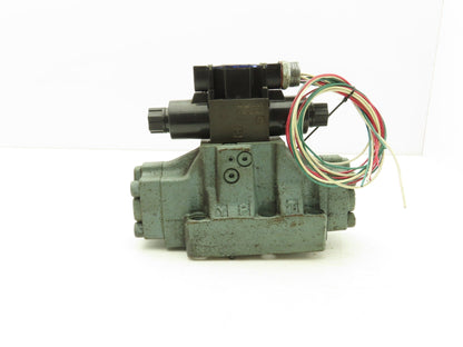 Nachi DSS-G06-C5-R-C115-E21 Hydraulic Directional Solenoid Valve 115V DG5S Base