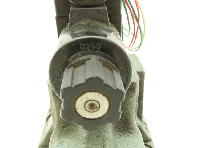 Nachi DSS-G06-C5-R-C115-E21 Hydraulic Directional Solenoid Valve 115V DG5S Base