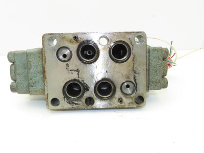Nachi DSS-G06-C5-R-C115-E21 Hydraulic Directional Solenoid Valve 115V DG5S Base