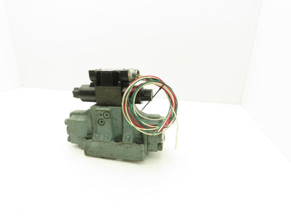 Nachi DSS-G06-C5-R-C115-E21 Hydraulic Directional Solenoid Valve 115V DG5S Base