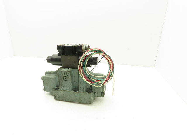 Nachi DSS-G06-C5-R-C115-E21 Hydraulic Directional Solenoid Valve 115V DG5S Base
