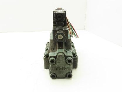 Nachi DSS-G06-C6-R-C115-E12 Hydraulic Directional Solenoid Valve 115V DG5S Base