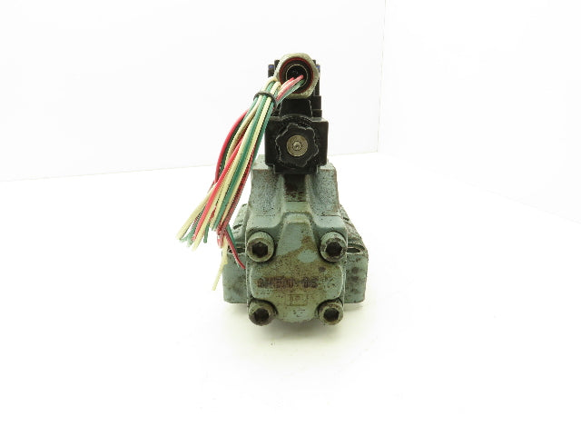 Nachi DSS-G06-C6-R-C115-E12 Hydraulic Directional Solenoid Valve 115V DG5S Base