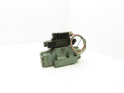Nachi DSS-G06-C6-R-C115-E12 Hydraulic Directional Solenoid Valve 115V DG5S Base