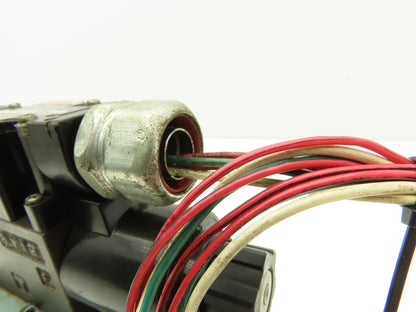 Nachi SS-G01-C5-R-C115-E20 Hydraulic Directional Solenoid Valve 115V DG5S Base