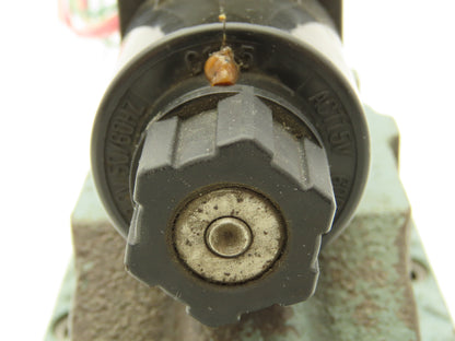 Nachi SS-G01-C5-R-C115-E20 Hydraulic Directional Solenoid Valve 115V DG5S Base