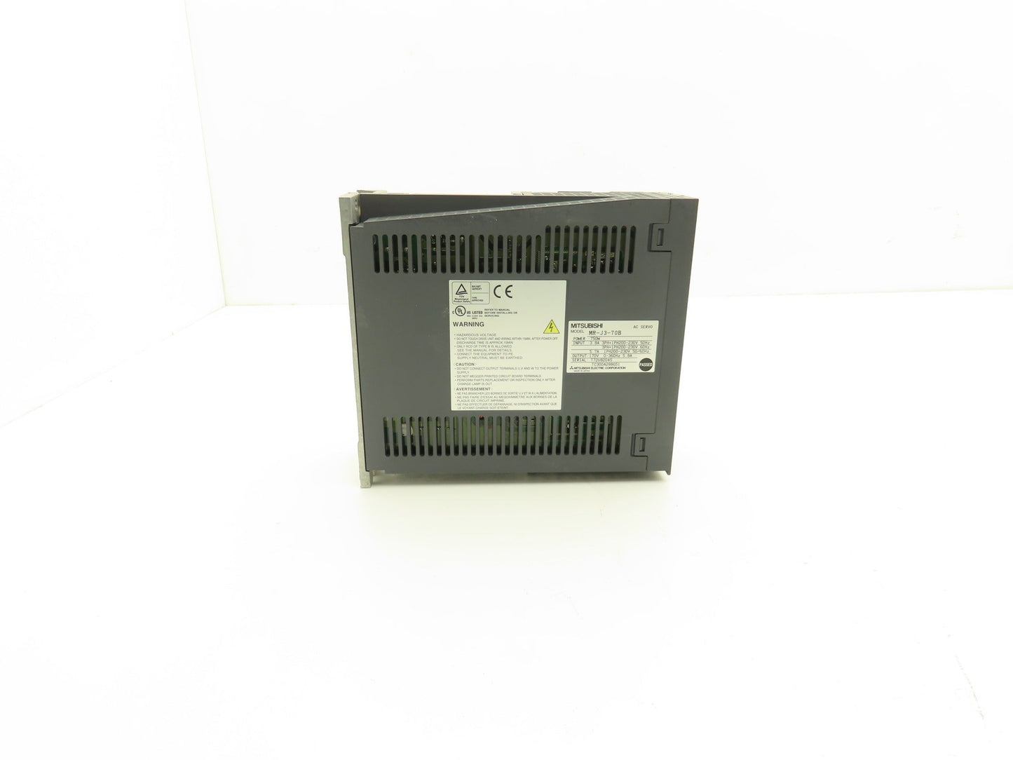 Mitsubishi MR-J3-70B Melservo AC Servo Drive 750W 170V 5.8A Output
