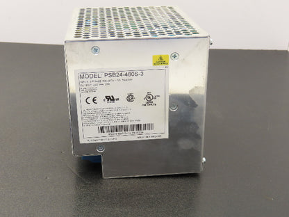 Automation Direct PSB24-480S-3 Rhino Power Supply 24VDC 20A Out 3Ph 480V In