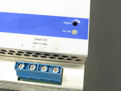 Automation Direct PSB24-480S-3 Rhino Power Supply 24VDC 20A Out 3Ph 480V In