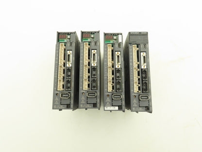 Mitsubishi MR-J3-10B Melservo AC Servo Drive 100W 170V 1.1A Output Lot of 4