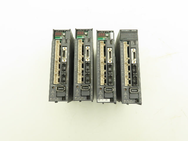 Mitsubishi MR-J3-10B Melservo AC Servo Drive 100W 170V 1.1A Output Lot of 4