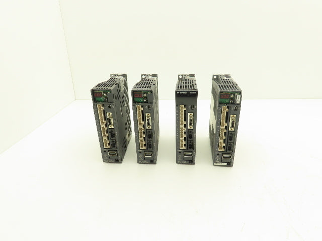 Mitsubishi MR-J3-10B Melservo AC Servo Drive 100W 170V 1.1A Output Lot of 4