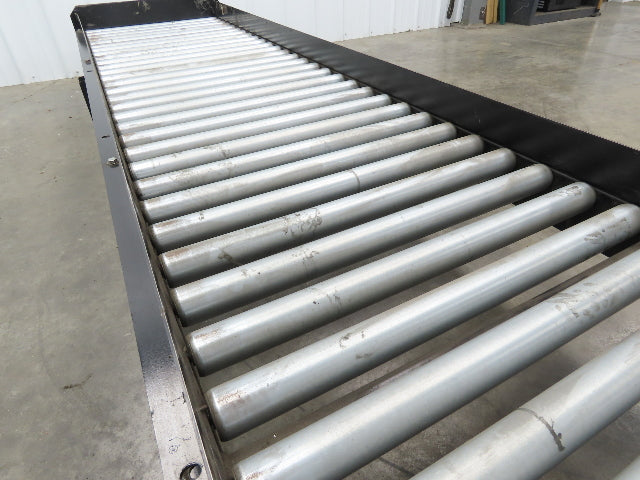 EMI 28"x 10' Gravity Roller Conveyor 1.9" Roller 25"BF 3" Centers 12"H
