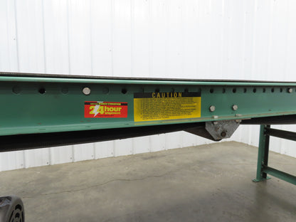 Roach 30"x 8' Slider Bed Conveyor 24" Belt .33Hp 230/460V End Drive 58fpm