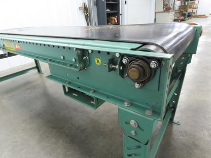 Roach 30"x 8' Slider Bed Conveyor 24" Belt .33Hp 230/460V End Drive 58fpm