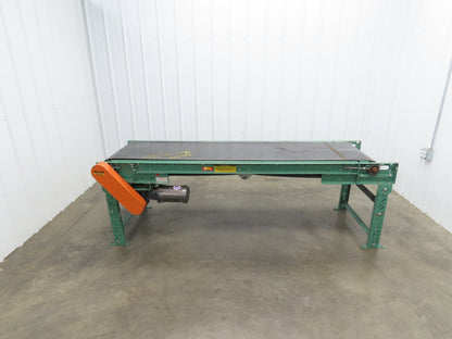 Roach 30"x 8' Slider Bed Conveyor 24" Belt .33Hp 230/460V End Drive 58fpm