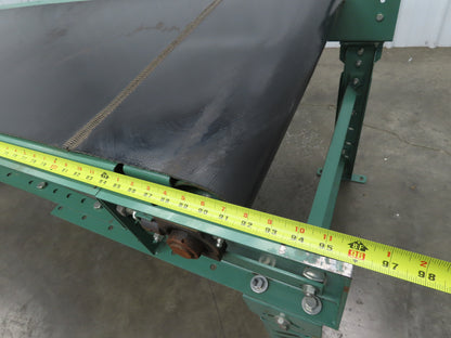 Roach 30"x 8' Slider Bed Conveyor 24" Belt .33Hp 230/460V End Drive 58fpm
