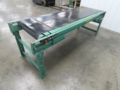 Roach 30"x 8' Slider Bed Conveyor 24" Belt .33Hp 230/460V End Drive 58fpm