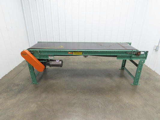 Roach 30"x 8' Slider Bed Conveyor 24" Belt .33Hp 230/460V End Drive 58fpm