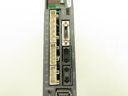 Mitsubishi MR-J3-20B Melservo AC Servo Drive 200W 170V 1.5A Output No Cover