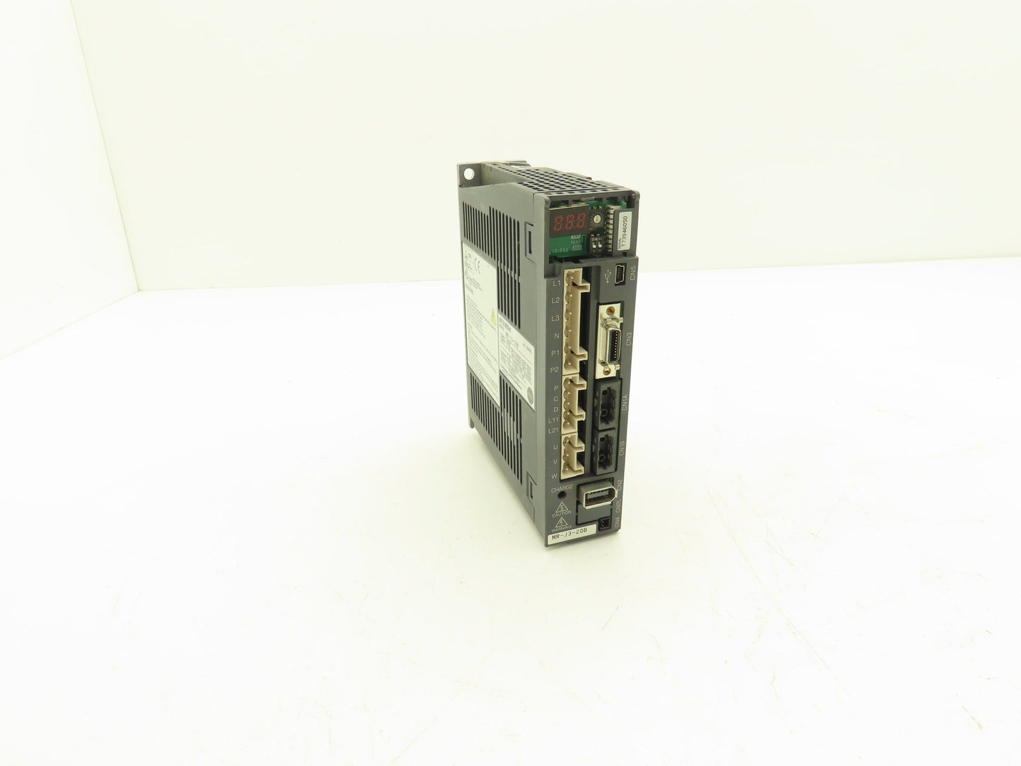 Mitsubishi MR-J3-20B Melservo AC Servo Drive 200W 170V 1.5A Output No Cover