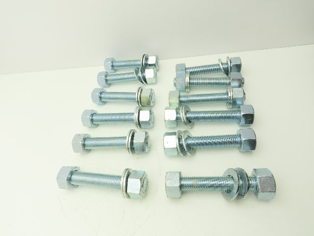 B7 Stud Threaded Rod Washers Nuts 7/8"-9 TPI 5-3/4" L Lot of 12