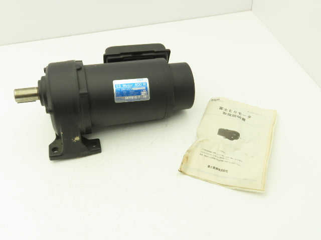 Fuji Electric GRK1400M-G10 ES Servo Motor Gearmotor 400W 10:1 Ratio 2000/200 RPM