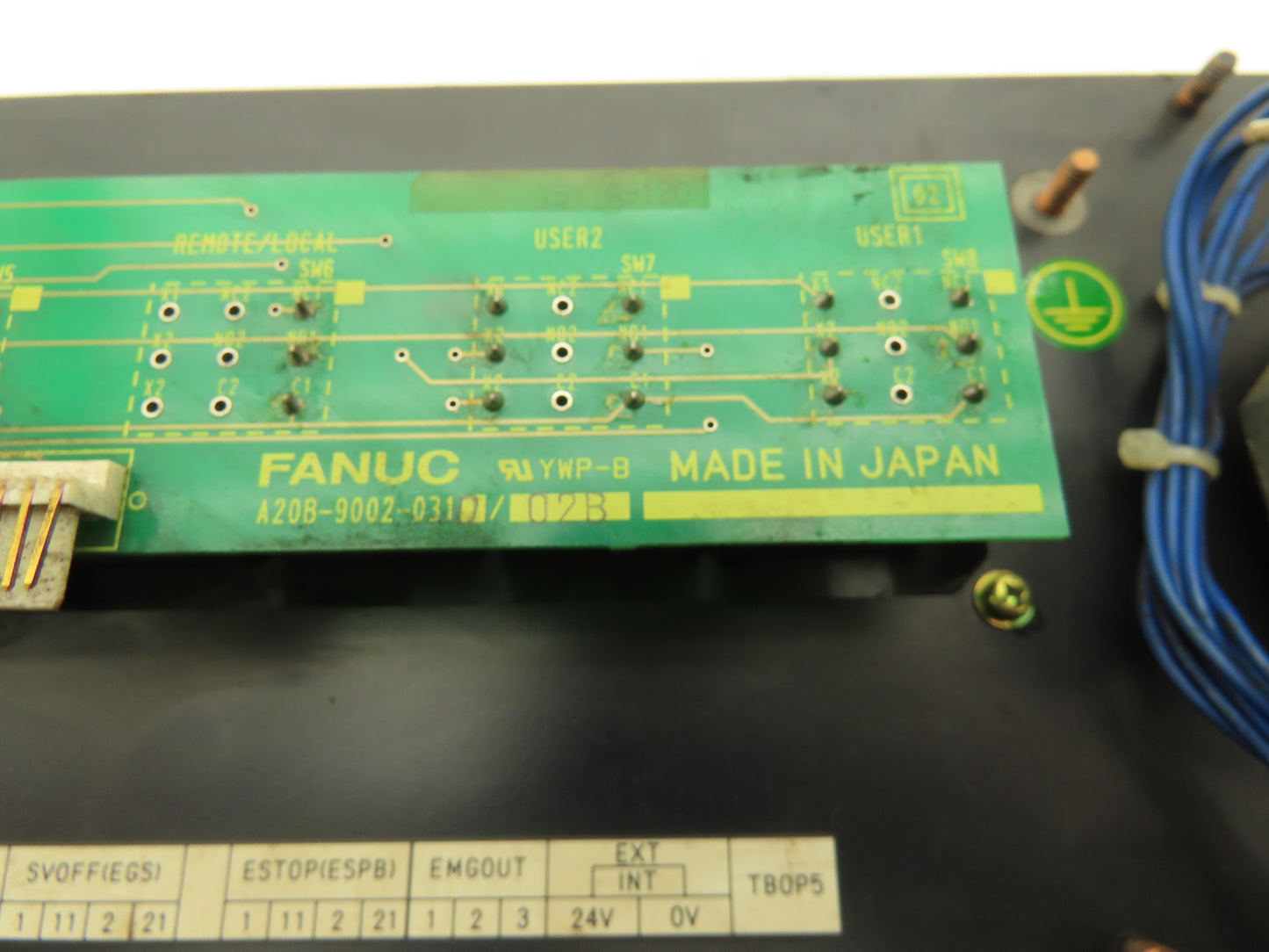 Fanuc A05B-2401-C009 R-J3 System Operator Control Panel Read Description