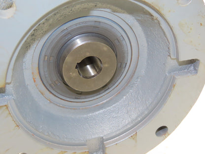 Boston Gear F843B-80S-B5 Inline Helical Gearbox 76.48:1 Reducer .5Hp 23rpm 56C