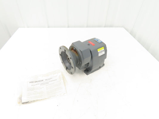 Boston Gear F843B-80S-B5 Inline Helical Gearbox 76.48:1 Reducer .5Hp 23rpm 56C