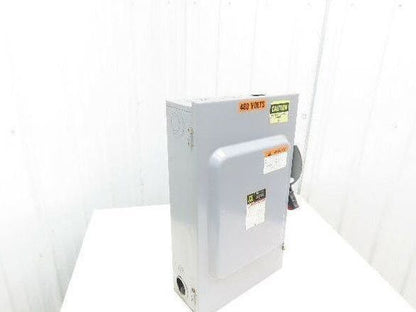 Square D H364 Safety Disconnect Switch Series F05 Fusible 200A 600VAC 3Ph 3 Pole