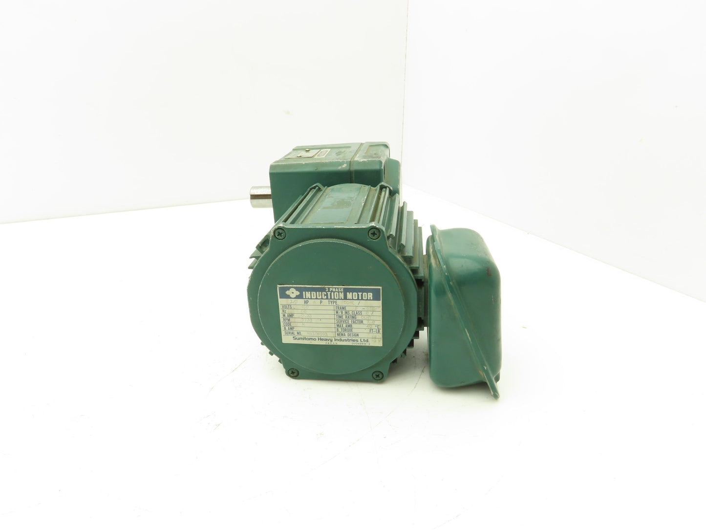 Sumitomo RMFS1/8-20L SM-Hyponic Gearmotor 30:1 Reducer 60rpm 1/8Hp 460V 3PH 63S