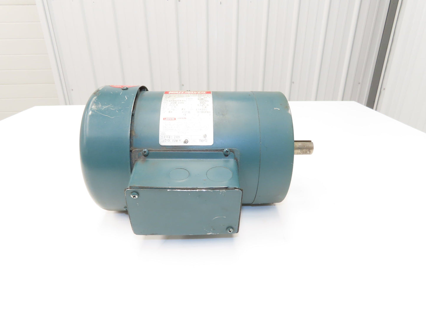 Leeson C143T17FC16A WattSaver AC Motor 1Hp 1740rpm 230/460V 3PH 143/145TC