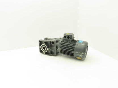 Lenze MDEMA1M071-32 Gearmotor 47.8:1 Ratio .45kw 230/460V Hex Shaft GKR04-2M HAK