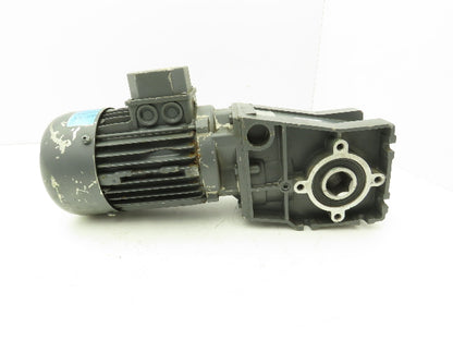 Lenze MDEMA1M071-32 Gearmotor 47.8:1 Ratio .45kw 230/460V Hex Shaft GKR04-2M HAK