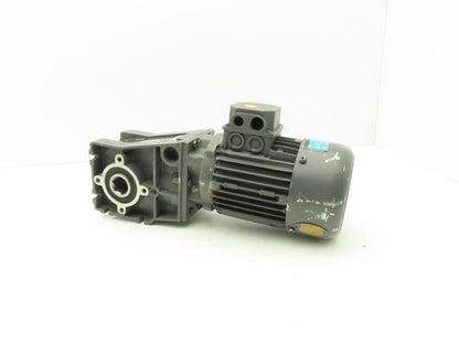 Lenze MDEMA1M071-32 Gearmotor 47.8:1 Ratio .45kw 230/460V Hex Shaft GKR04-2M HAK