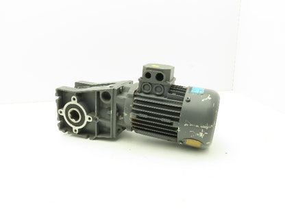 Lenze MDEMA1M071-32 Gearmotor 47.8:1 Ratio .45kw 230/460V Hex Shaft GKR04-2M HAK