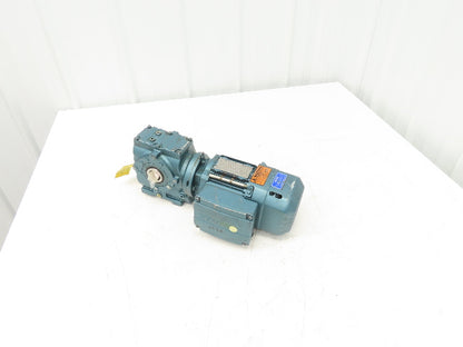 Sew Eurodrive SA47TDRS71S4BE05HR Brake Gearmotor 84:1 Ratio 20rpm .5Hp 230/460V
