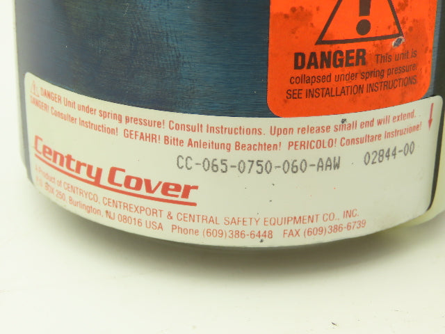 Centry Cover 02844-00 CC-065-0750-060-AAW Spring Cover