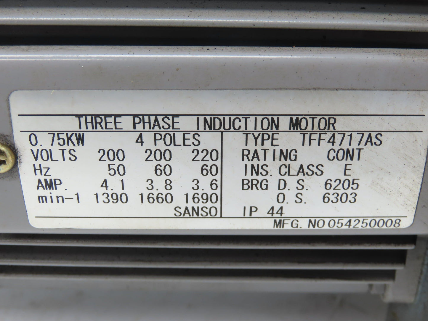 Tokuda Shibaura DRP-360III Rotary Vane Vacuum Pump 360L/Min 1Hp 220V 3PH