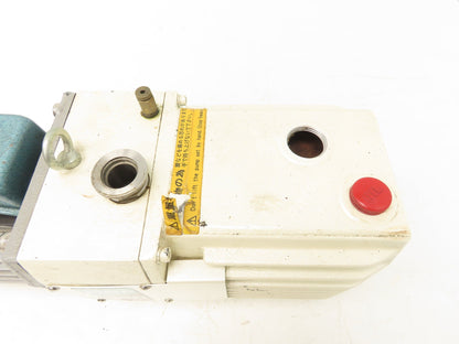 Tokuda Shibaura DRP-360III Rotary Vane Vacuum Pump 360L/Min 1Hp 220V 3PH