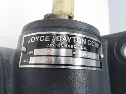 Joyce Dayton AWJ2410I 7 T-3 SP Machine Scewjack 24:1 Ratio 10 Ton 7" Of Travel